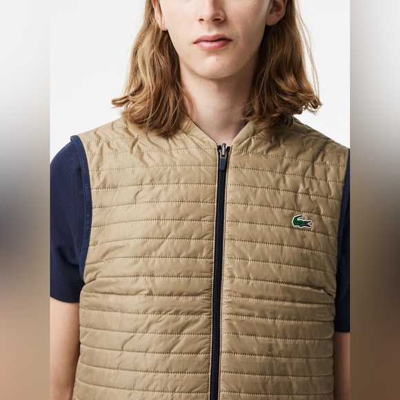 Lacoste Men's Spring Reversible Padded Vest - Picture 3 of 7
